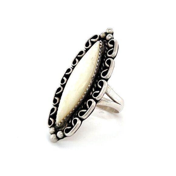 Sterling Silver Signed TT Ring - Picture 3 of 7